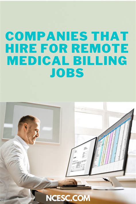 Stay updated on changes in medical coding and billing regulations. . Medical billing jobs remote